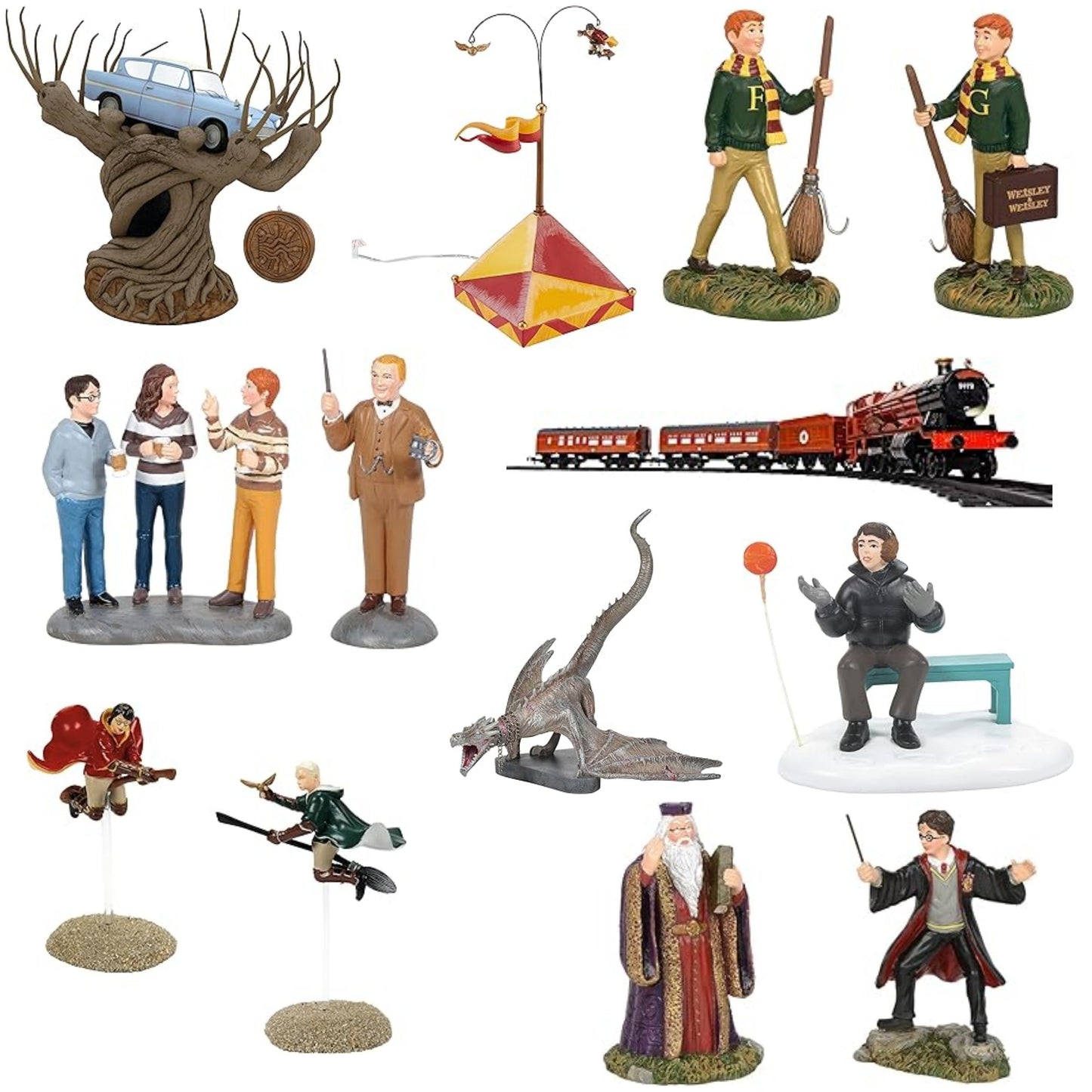 Harry Potter LED Lighted Christmas Village Set