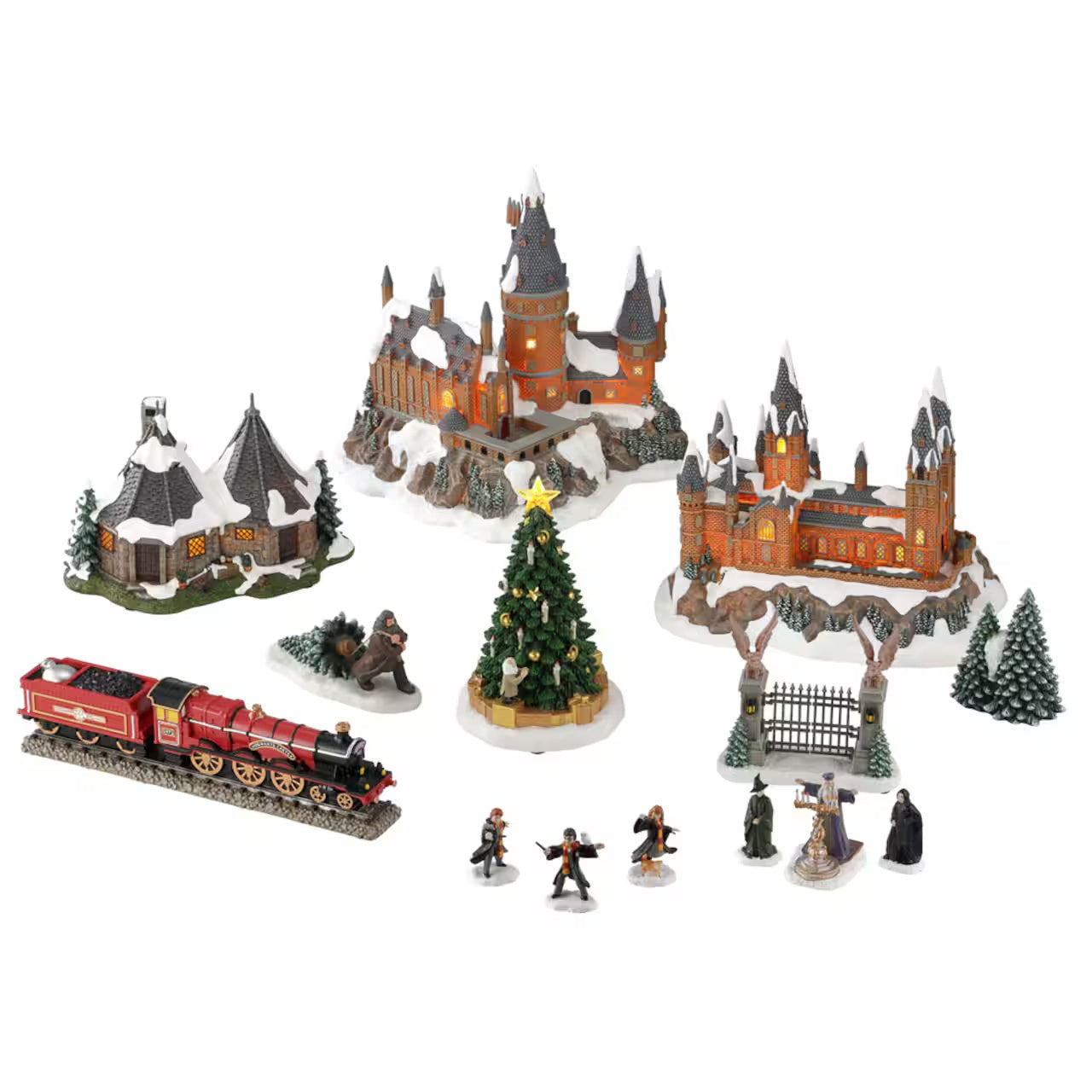 Harry Potter LED Lighted Christmas Village Set