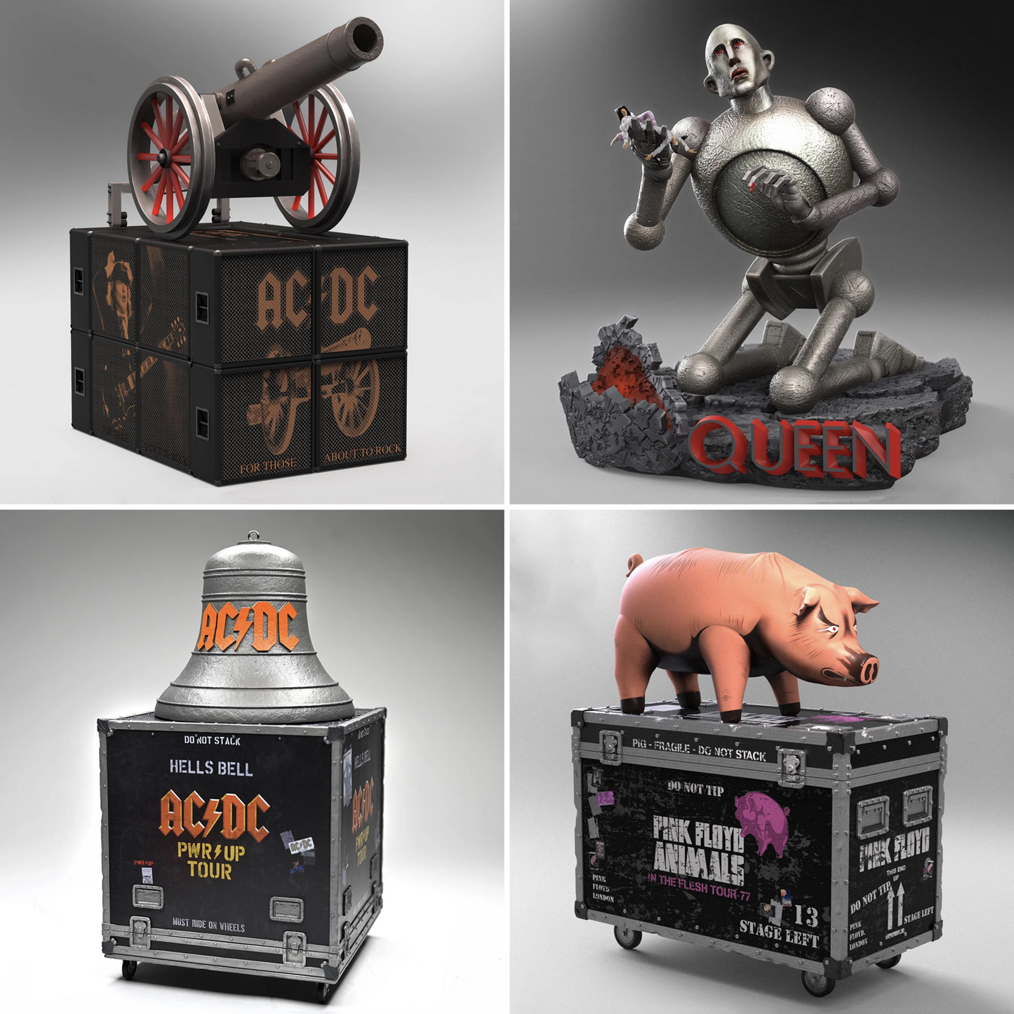 The Ultimate Rock Statue Collection