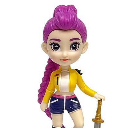 6-Piece KPop Figurine Set – Anime Model Toy Decorations, perfect for home collections and office desk display. An excellent gift choice for Christmas and New Year.